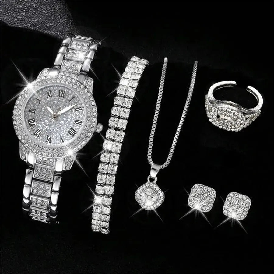 Elegant Crystal Women's Watch
