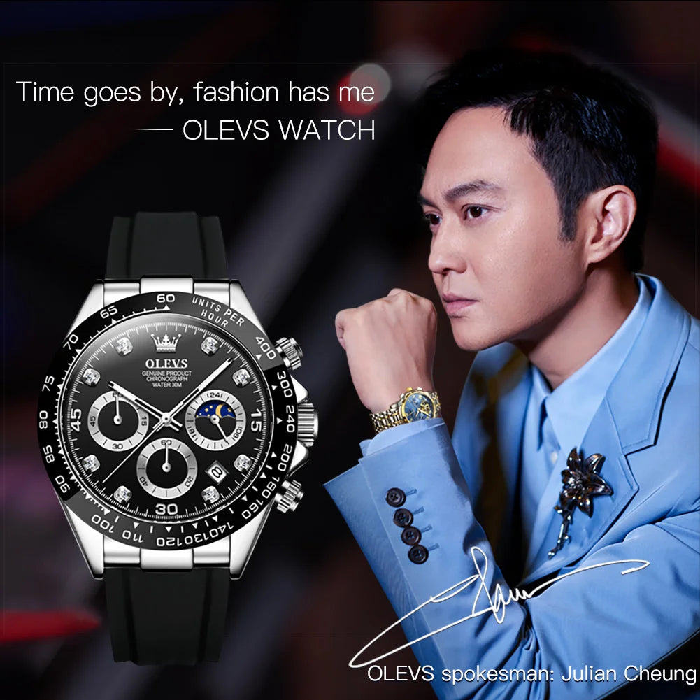 Elegant Waterproof Men's Watch