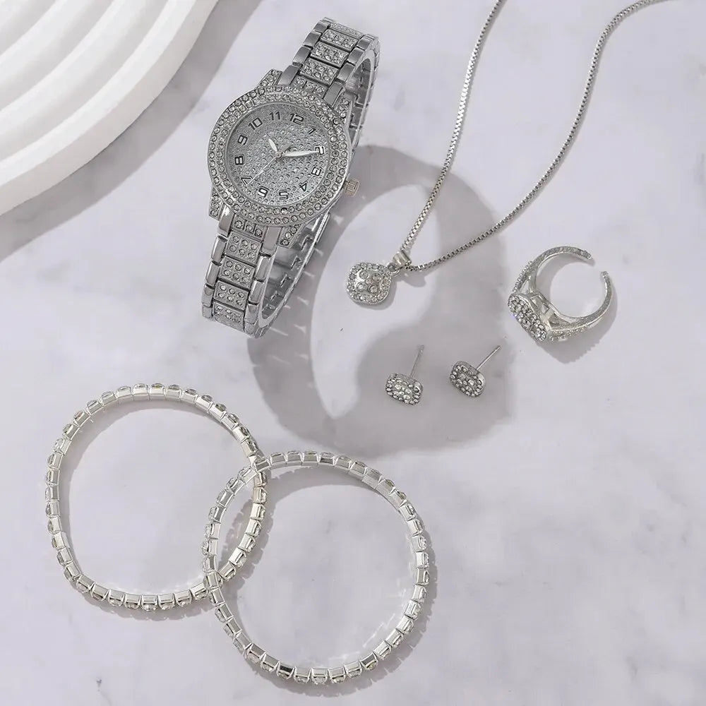Elegant Crystal Women's Watch