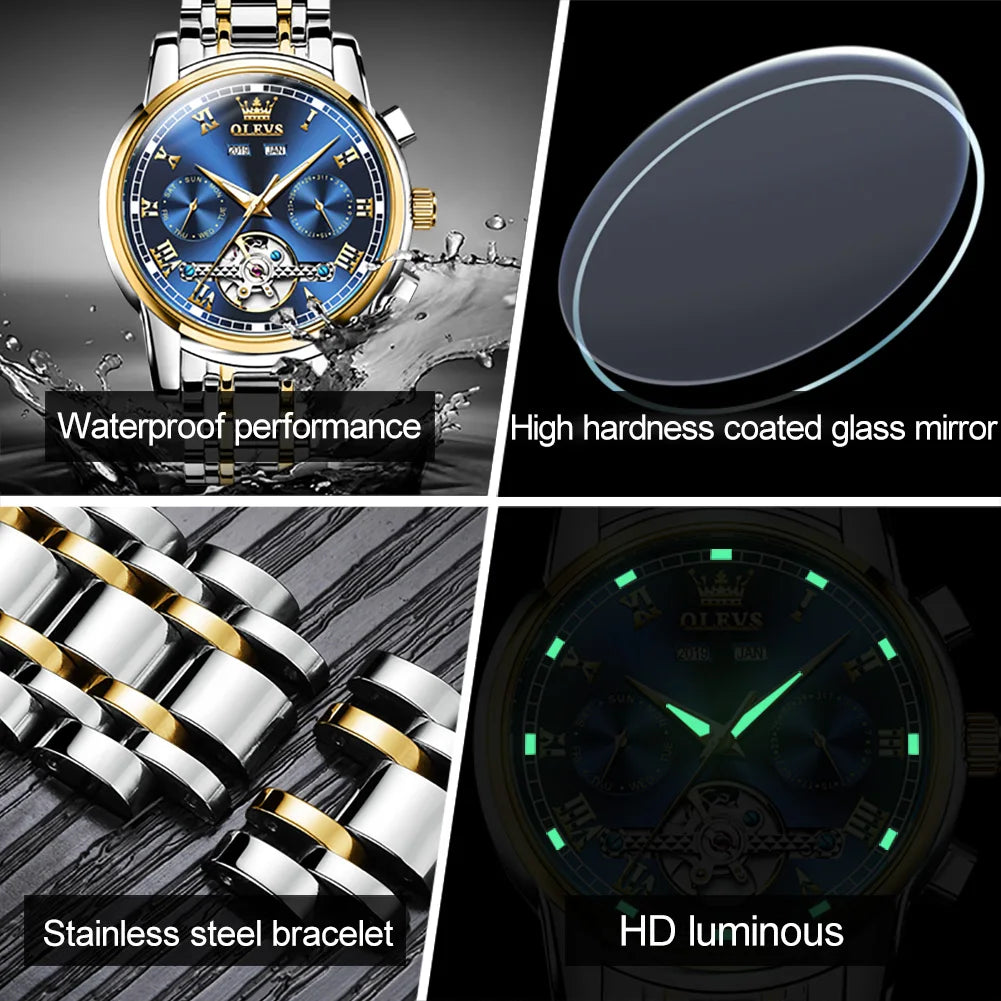 Elegant Women's Automatic Watch