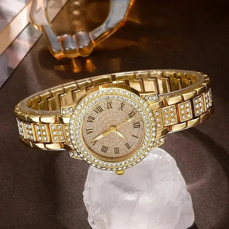 Elegant Crystal Men's Watch