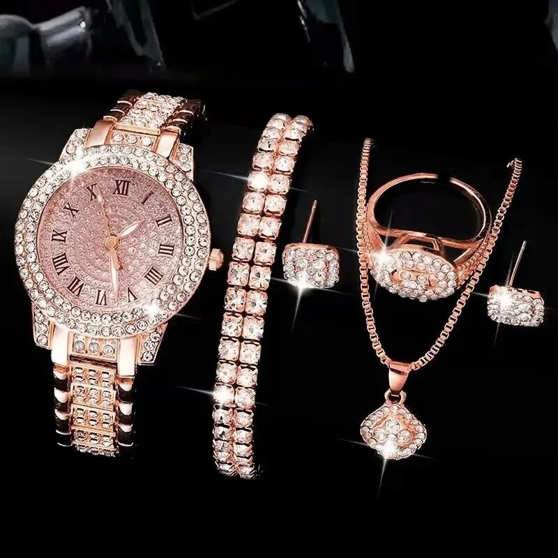 Elegant Crystal Men's Watch