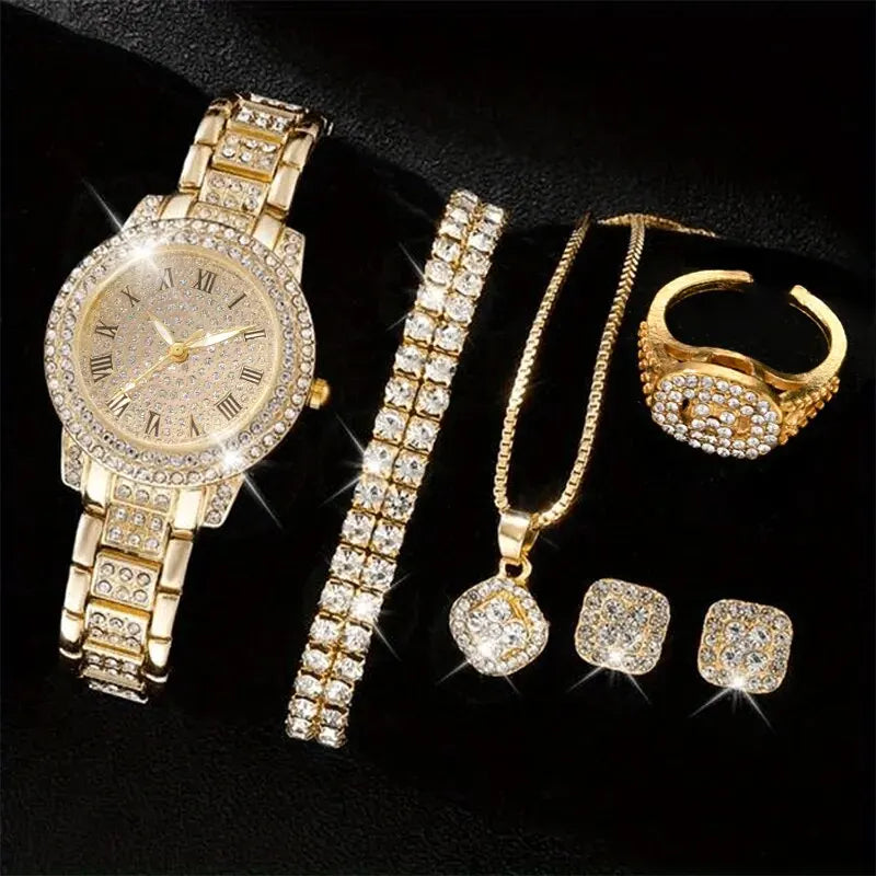 Elegant Crystal Women's Watch