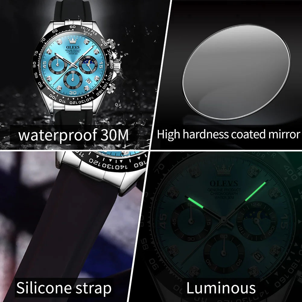 Elegant Waterproof Men's Watch