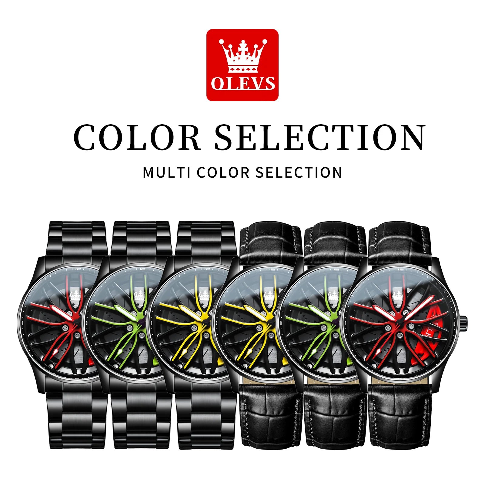 Luxury Wheel Men's Watch