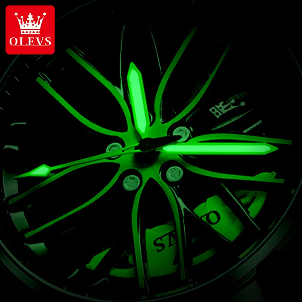 Luxury Wheel Men's Watch