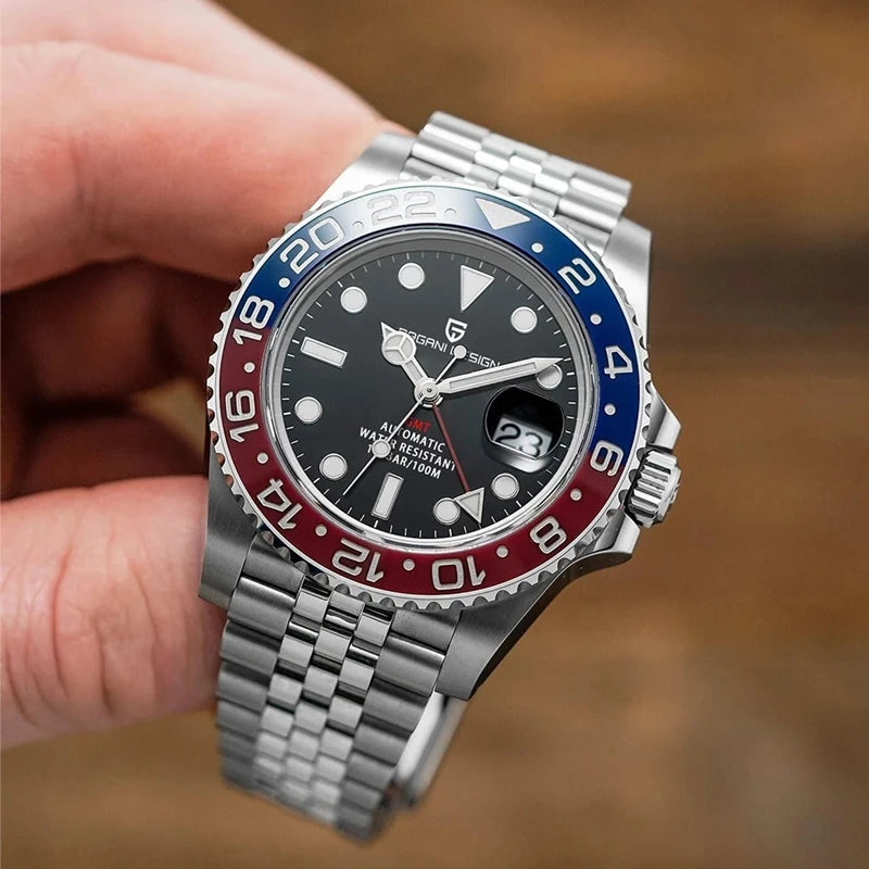 Elegant GMT Sapphire Watch