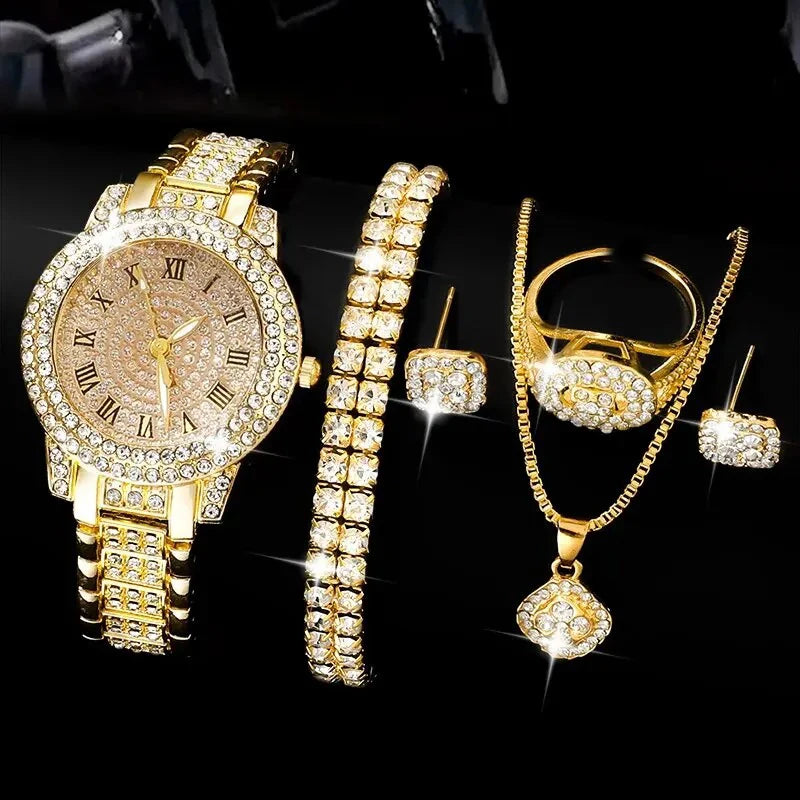 Elegant Crystal Men's Watch