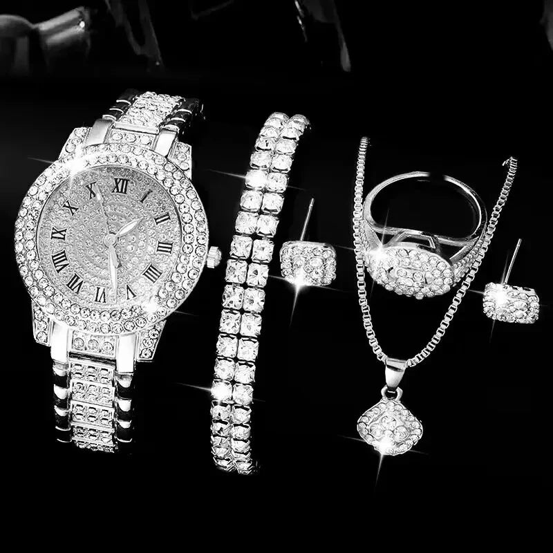 Elegant Crystal Men's Watch