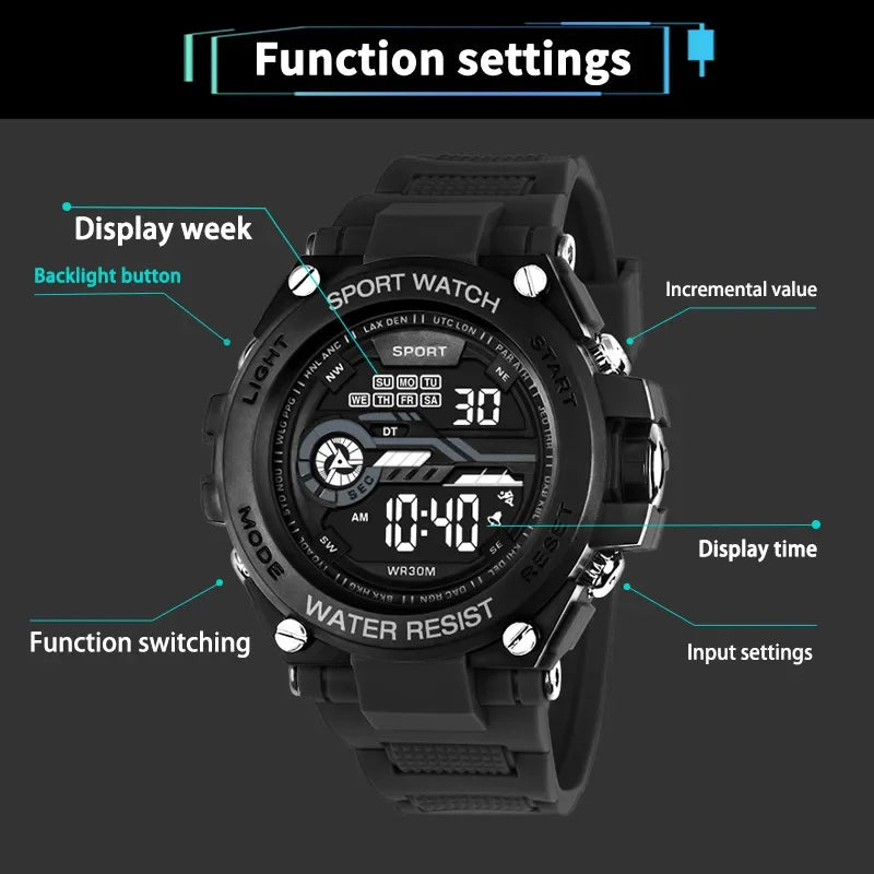 YIKAZE Adventure Sports Watch