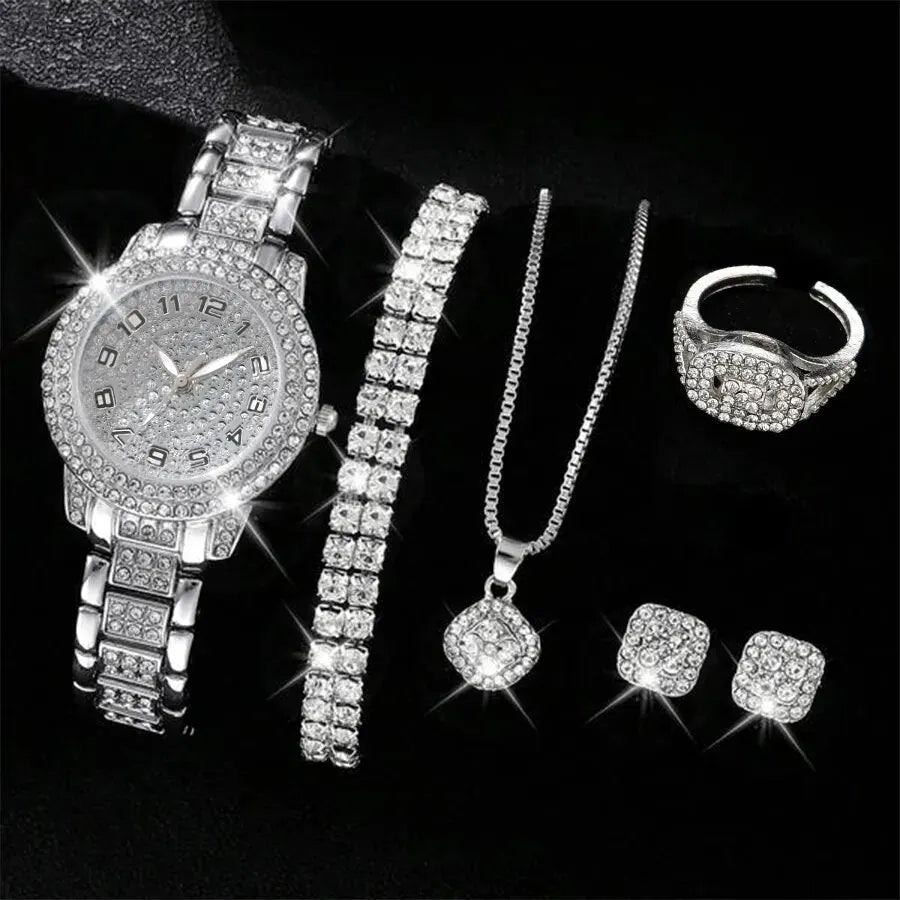 Elegant Crystal Women's Watch